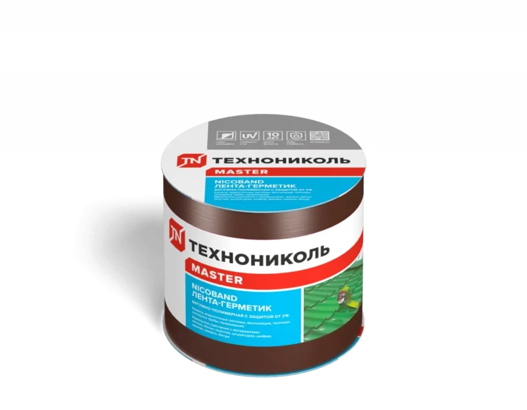 Лента Герметизирующая Технониколь NICOBAND 3мх10см Коричневый 1