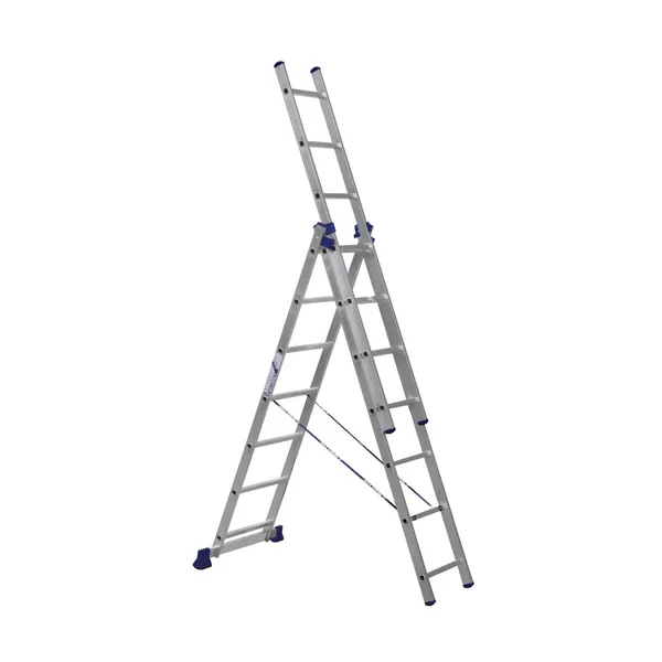Лестница трехсекцион.алюм.универс. 5307 h max=4,22 1