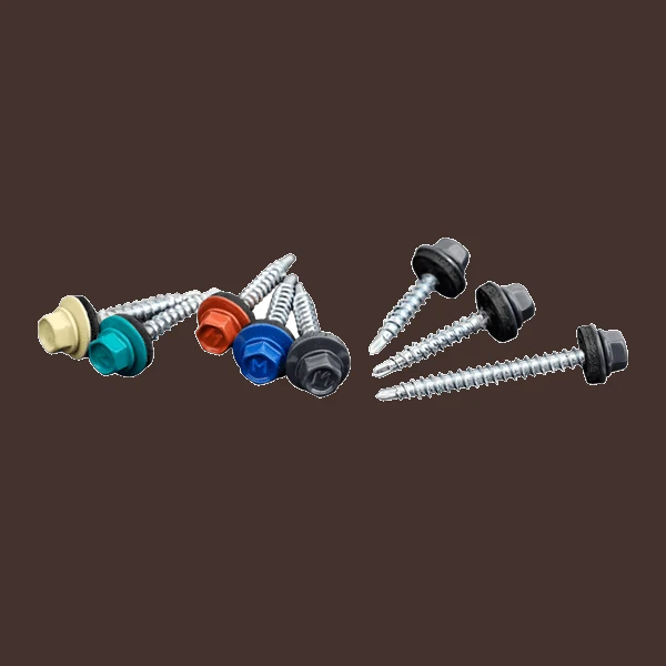 Саморезы кровельные по дереву DAXMER 4,8*35 RAL8017 (250шт) сверло№1 1