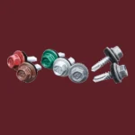 Саморезы кровельные по металлу DAXMER 5,5*19 RAL3005 (250шт) сверло№3