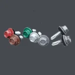 Саморезы кровельные по металлу DAXMER 5,5*19 RAL7024 (250шт) сверло№3