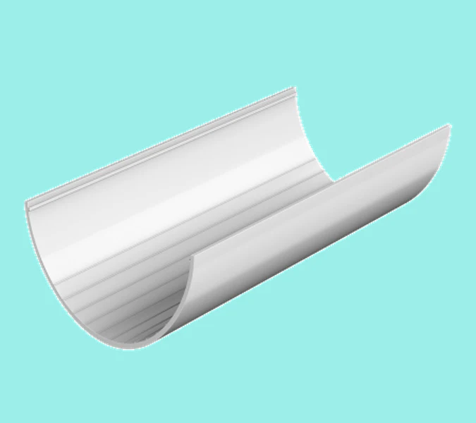 Желоб D=125 мм, L=3 м, белый ТЕХНОНИКОЛЬ 1