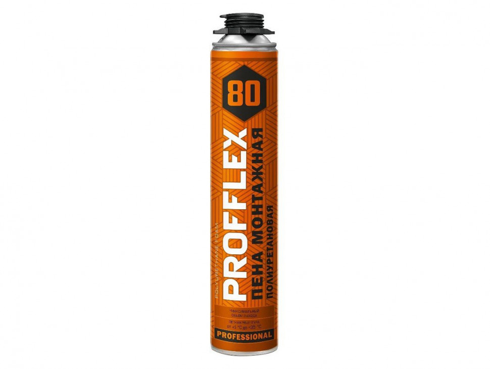 Пена монтажная PROFFLEX 80л ЗИМА 1020г 1 Пена монтажная PROFFLEX 80л ЗИМА 1020г 1