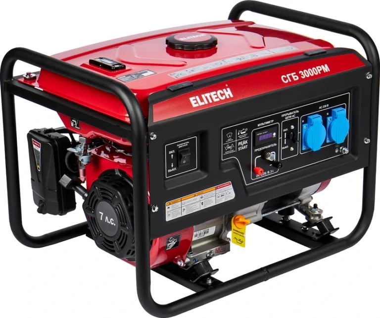 Генератор Elitech СГБ3000РМ 1